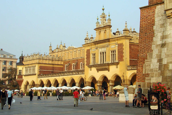 Cloth Hall and Main Market Square, Kraków, Poland