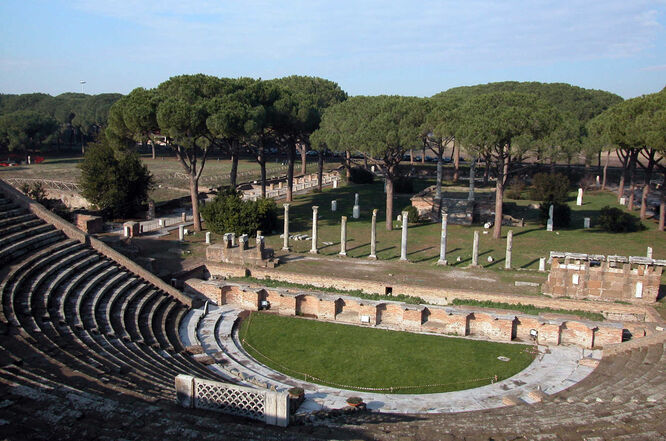 Roman Theater, Ostia Antica