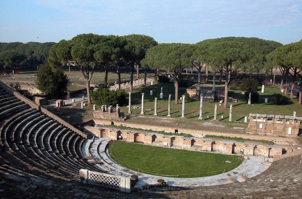 Roman Theater, Ostia Antica, Italy
