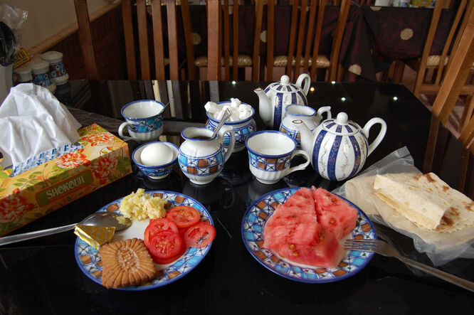 Breakfast Table, Iran