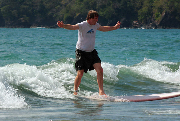 Rick Surfing, Costa Rica