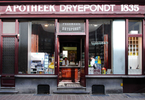 Pharmacy, Bruges, Belgium