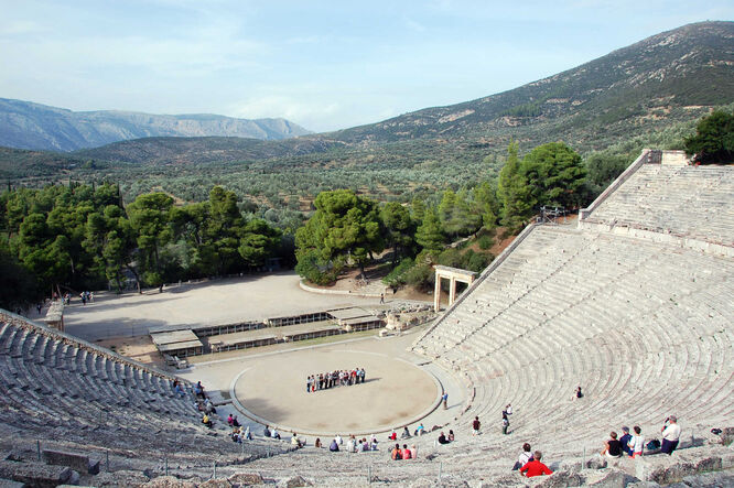 Theater, Epidavros, Greece