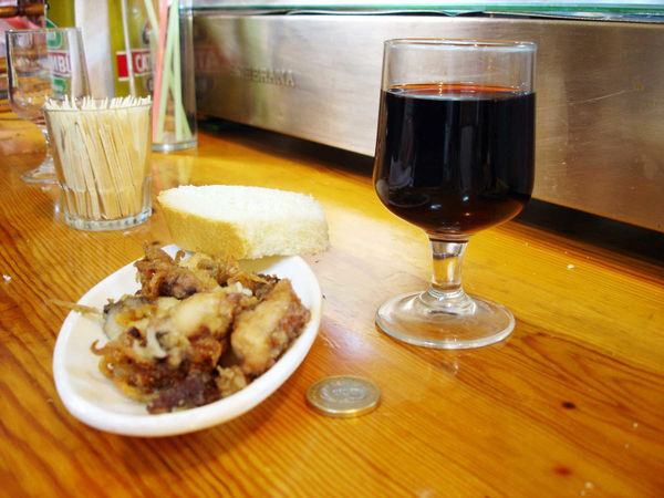 Tapa snack, Granada