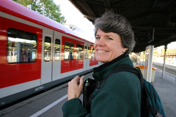 Train station, Rhine Valley, Germany