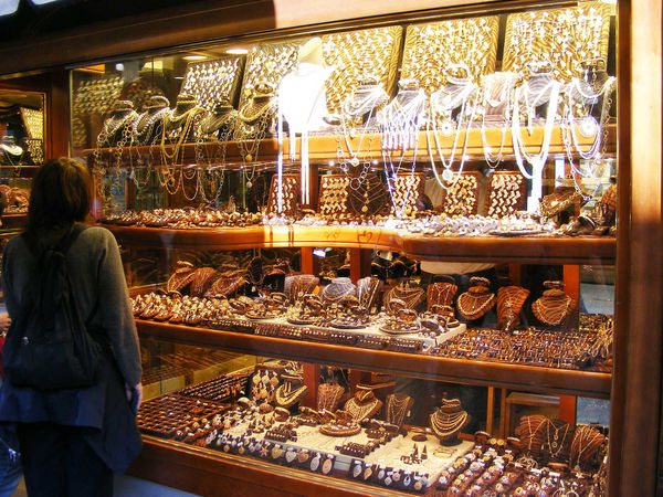 Jewelry shop, Florence, Italy