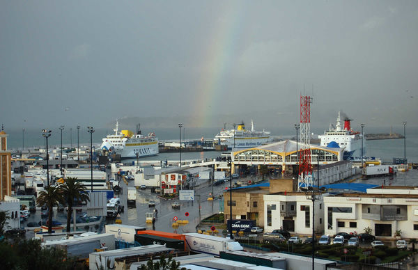Harbor, Tangier, Morocco