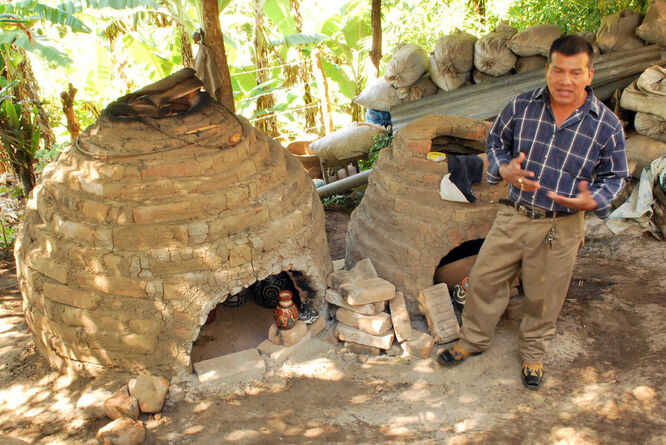 Potter and Kiln, Nicaragua
