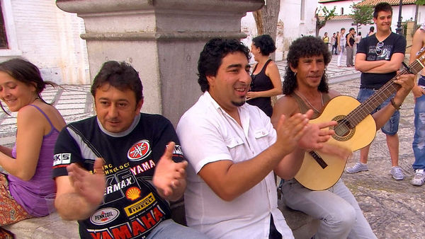 Street musicians, Granada