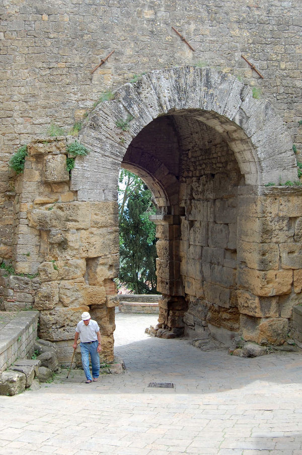 Porta all'Arco, Volterra, Italy