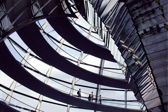 Reichstag dome, Berlin, Germany