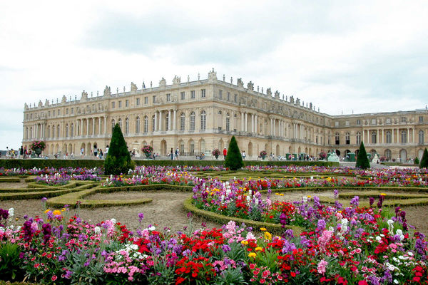 Palace from Gardens, Versailles, Paris, France