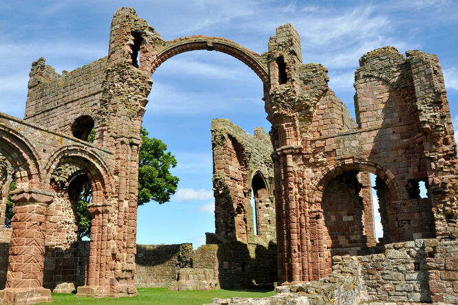 Lindisfarne Priory, Holy Island, England