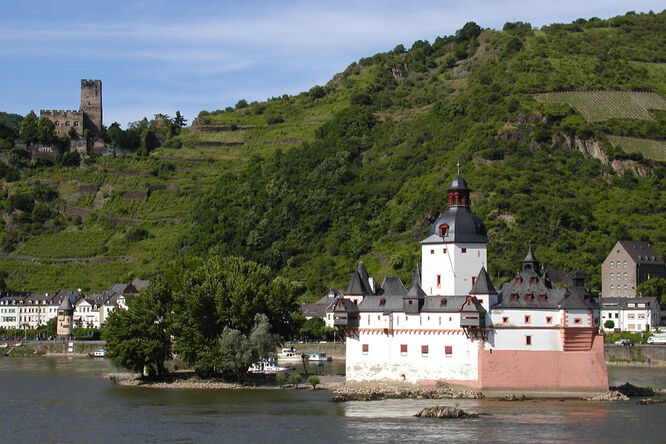 Burg Pfalz, Rhine Valley, Germany