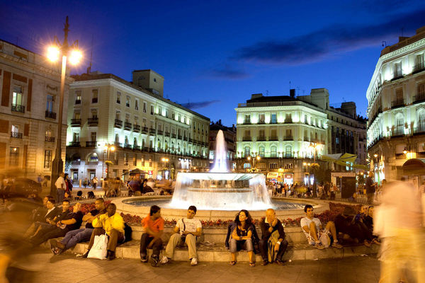 Puerta del Sol, Madrid, Spain