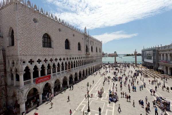 Doge's Palace and Piazzetta, Venice, Italy