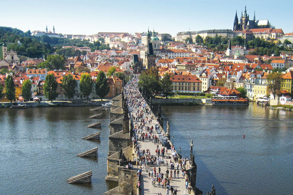 Charles Bridge, Little Quarter, and Castle Quarter, Prague, Czech Republic