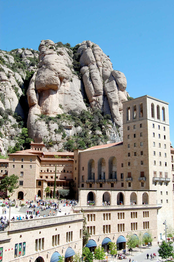 Abbey at Montserrat, Spain