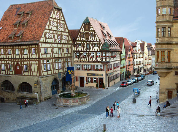 Market Square, Rothenburg ob der Tauber, Germany