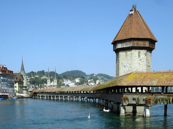 Chapel Bridge, Luzern, Switzerland