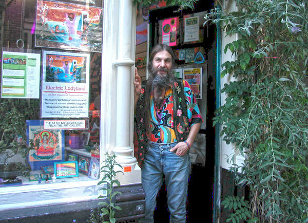 Electric Ladyland gallery of florescent art, Amsterdam, Netherlands