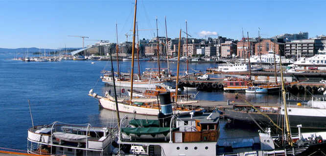 Harborfront, Oslo, Norway