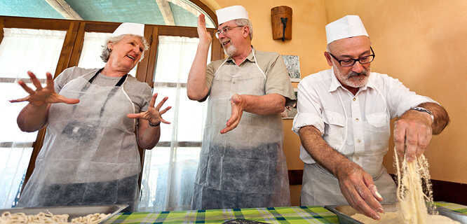Cooking class in Chianciano Terme, Italy