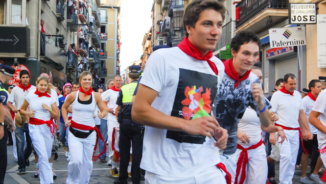 Running of the Bulls, Fiesta de San Fermín, Pamplona