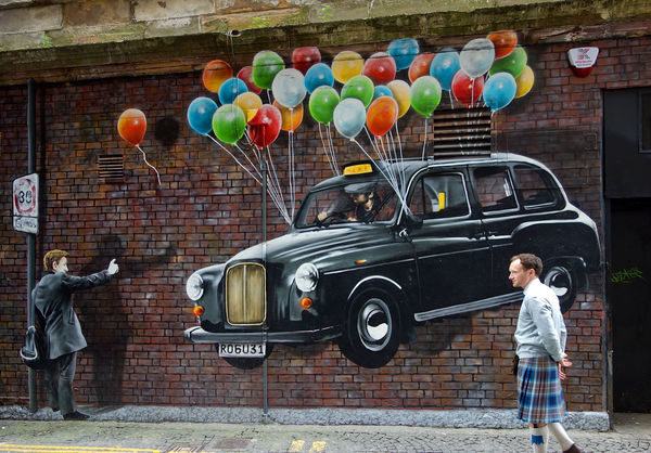 Mural, Glasgow, Scotland