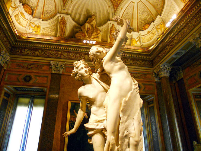 'Apollo and Daphne' (Bernini), Borghese Gallery, Rome