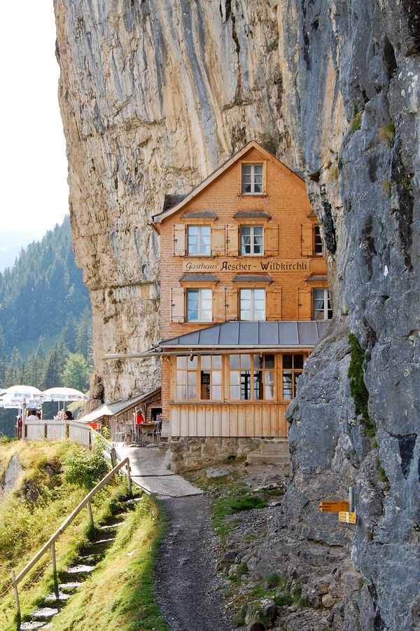 Berggasthaus Aescher, Ebenalp, Switzerland