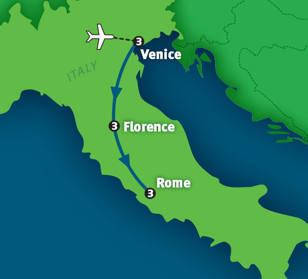 rick steves venice florence rome tour