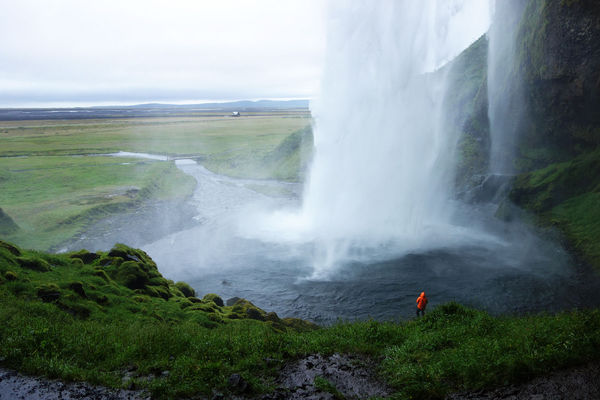 Seljalandsfoss waterfall, South Coast, Iceland