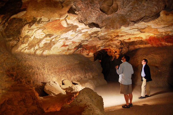 Lascaux cave-painting replicas, Dordogne, France