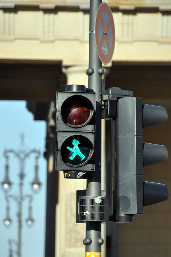 Ampelmann signal, Berlin, Germany