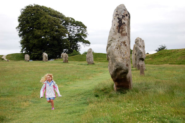 Stone circle, Avebury, England