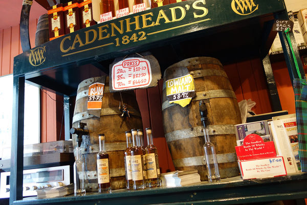 Cadenhead's Whisky Shop, Edinburgh, Scotland