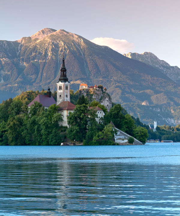 Blejski Otok and Lake Bled, Slovenia