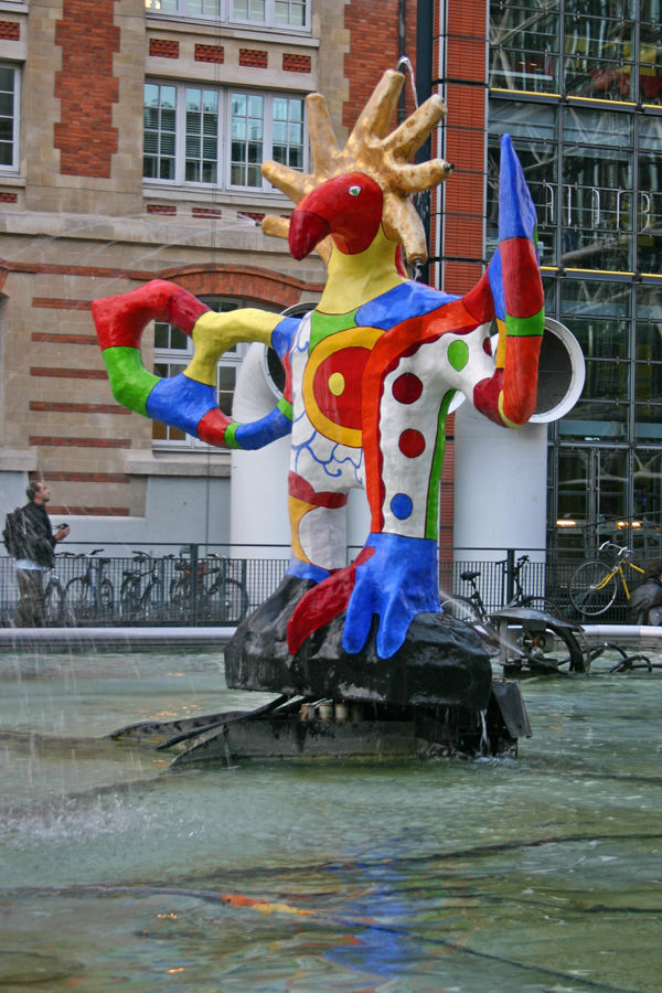 Stravinsky Fountain, Pompidou Center, Paris, France