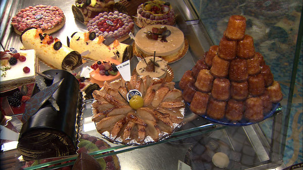 Pastry counter, Paris, France