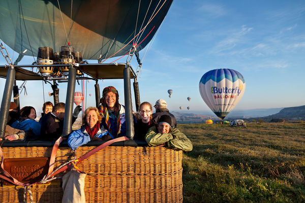 Ballooning in Cappadocia, Turkey