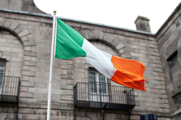 Irish flag, Waterford, Ireland
