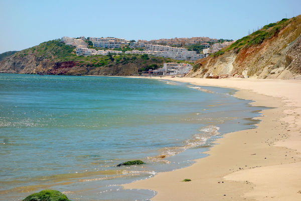 Beach in Salema, Portugal