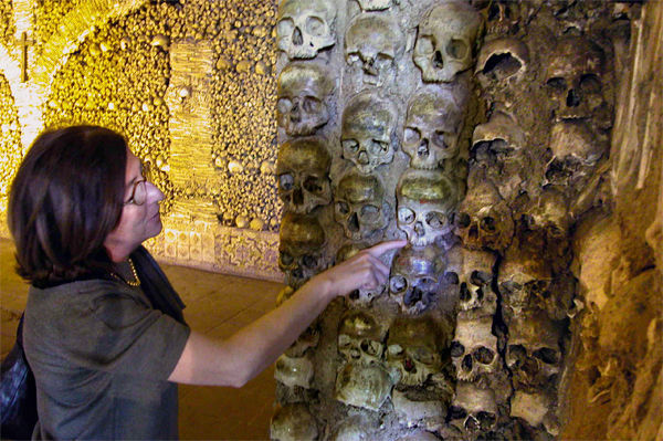 Chapel of Bones at Church of St. Francis, Évora, Portugal