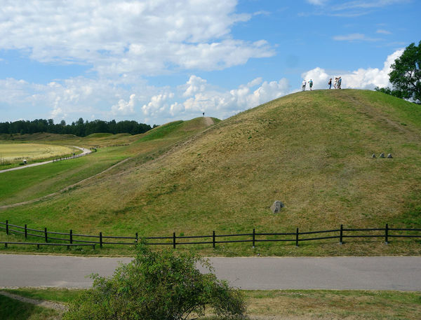 Gamla Uppsala burial mounds, Uppsala, Sweden