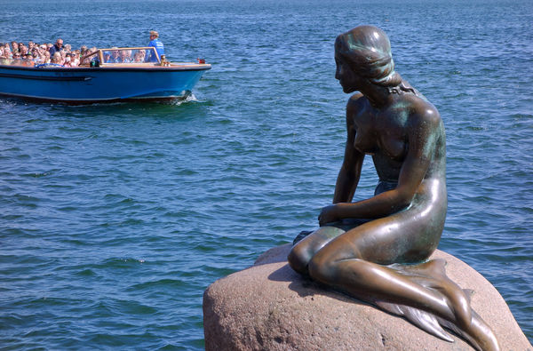 'The Little Mermaid' statue, Copenhagen, Denmark