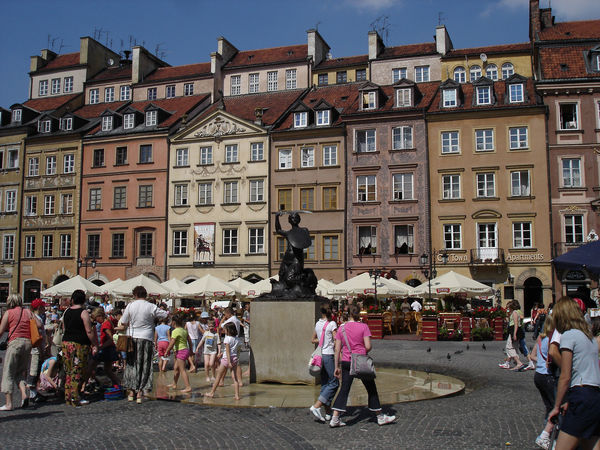 Old Town Market Square, Warsaw, Poland