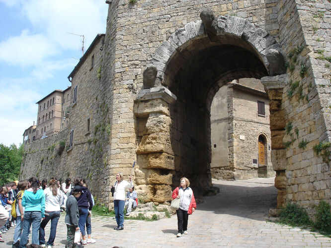 Porta all'Arco, Volterra, Italy