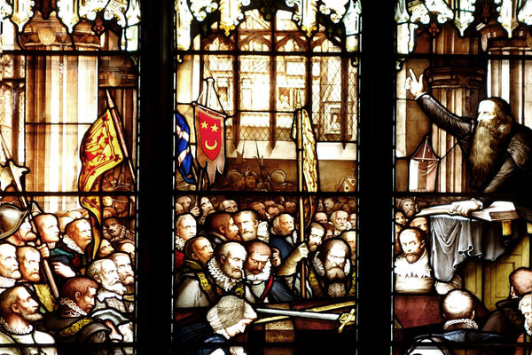 John Knox window, St. Giles' Cathedral, Edinburgh