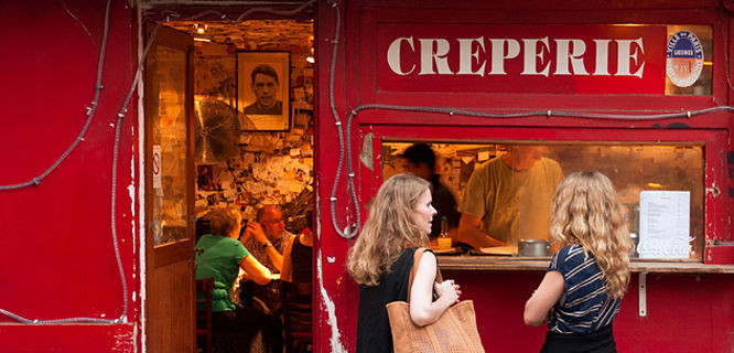 Crêperie, Paris, France